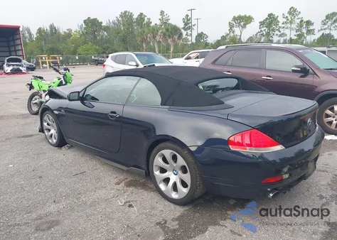 2006 BMW 650I from USA, damaged, VIN WBAEK134X6CN78826